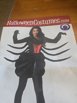 Black Widow Spider , Haloween Costume