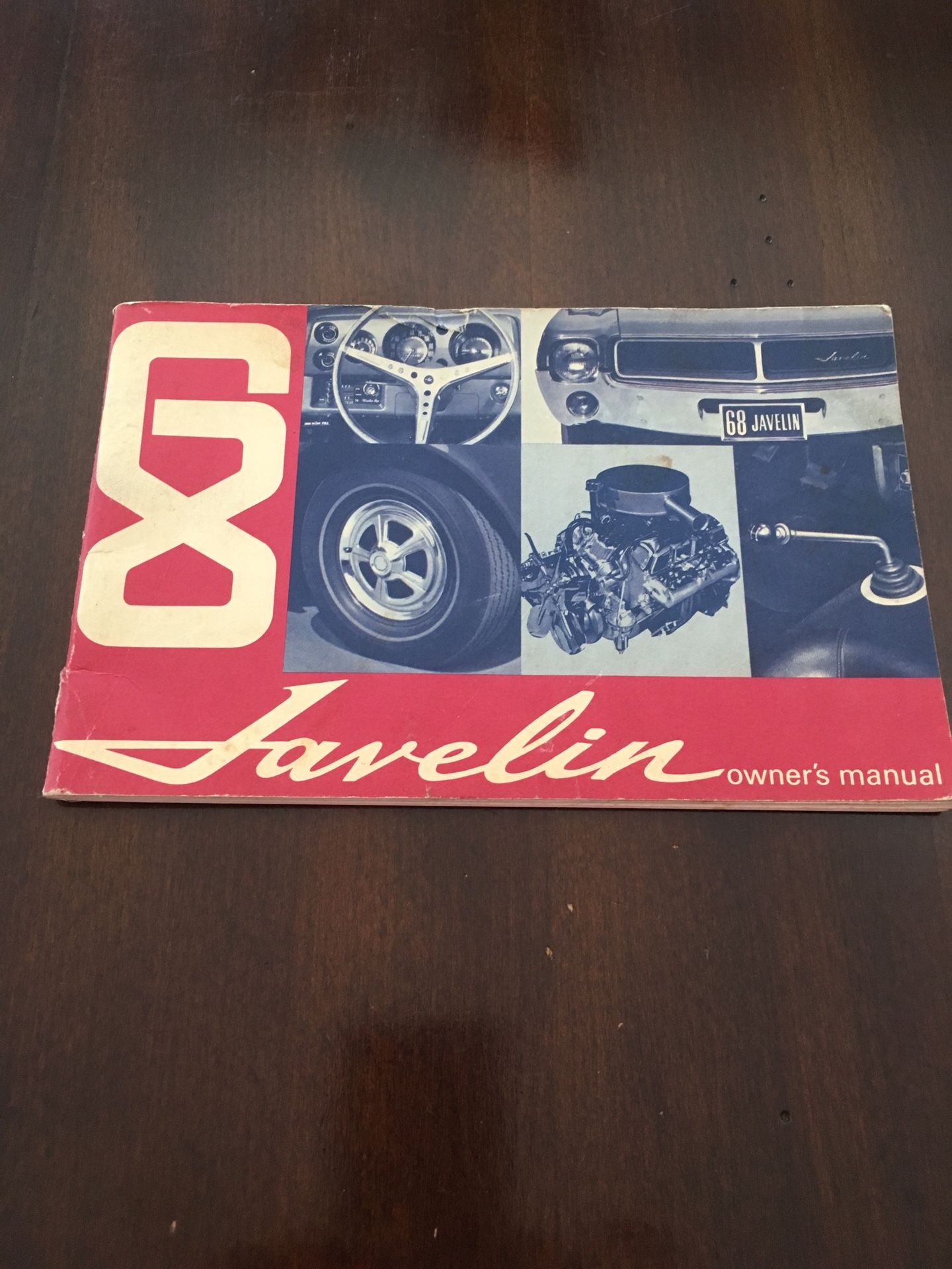 1968 Javelin Owners Manual