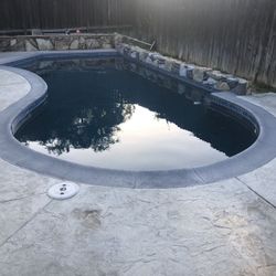 New Pool plaster