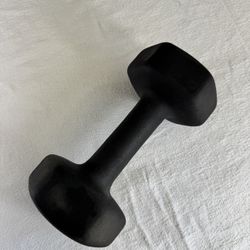 CAP Barbell 12-pound black neoprene dipped dumbbells