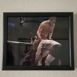 Jorge Masvidal UFC Autograph With Frame