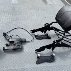 2021 Harley Davidson Roadglide Rear seat Backrest With Loading Rail