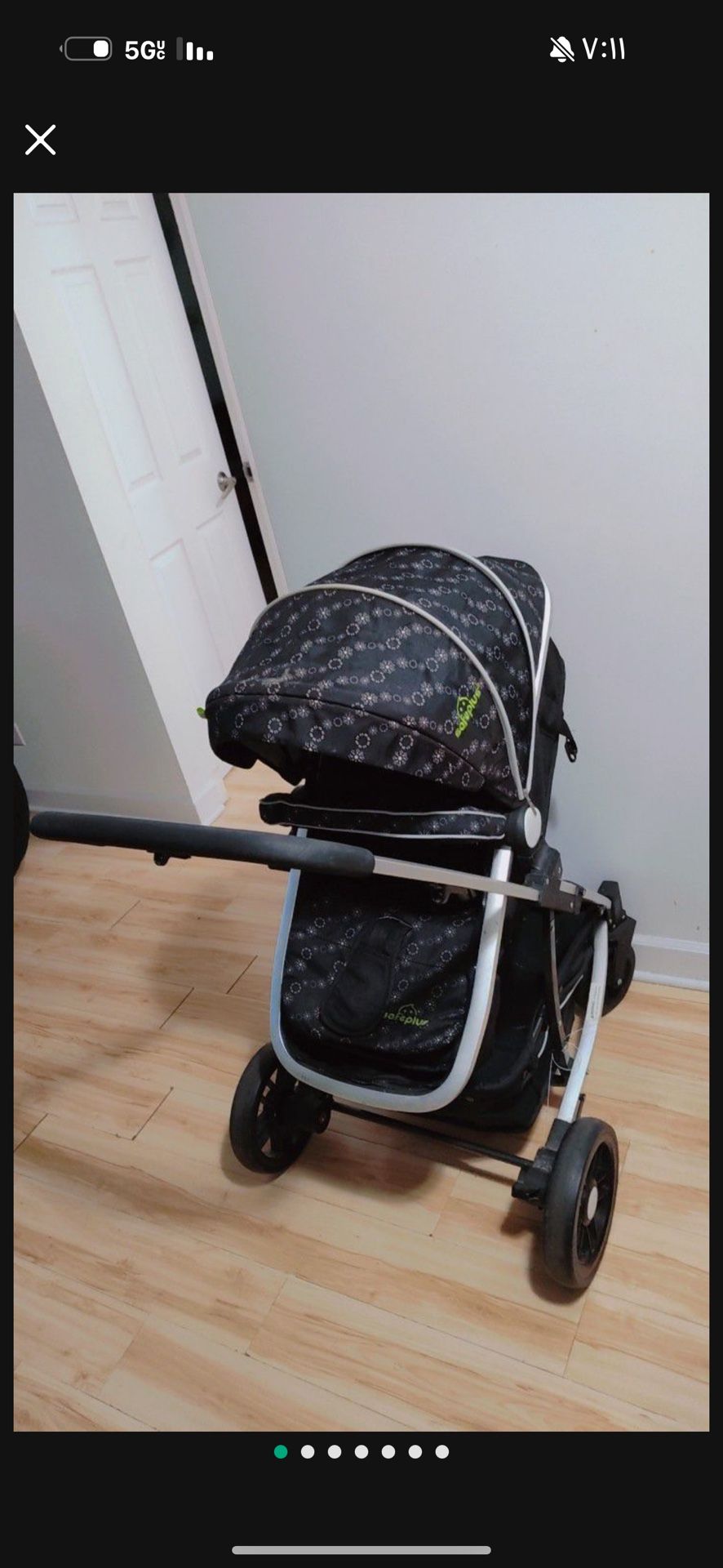 Safe plus 3 in 1 Foldable Baby Kids Travel Stroller 👶😍❤️