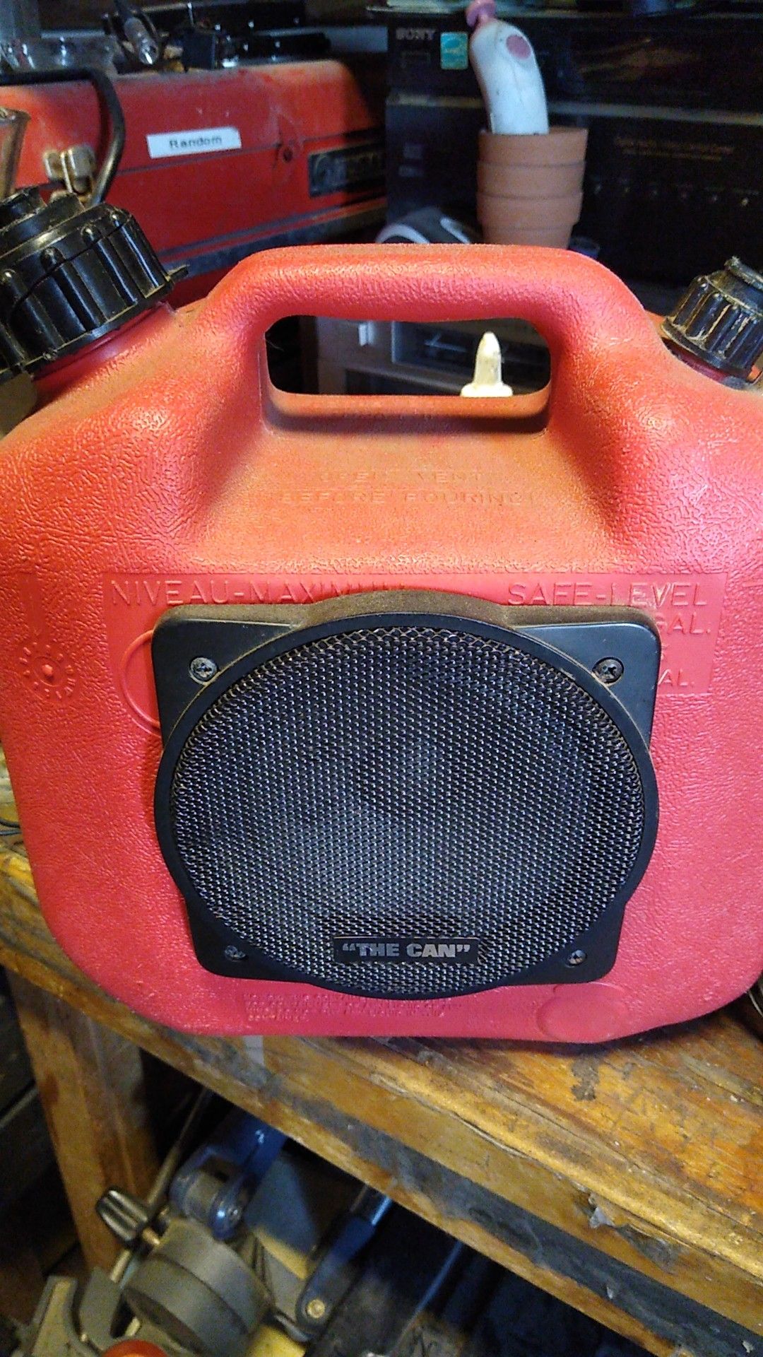 The gas Can. Guitar amplifier