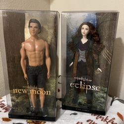 Twilight Jacob & Victoria Barbie Dolls