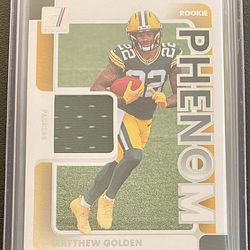2025 Donruss Matthew Golden Rookie Phenom Jersey