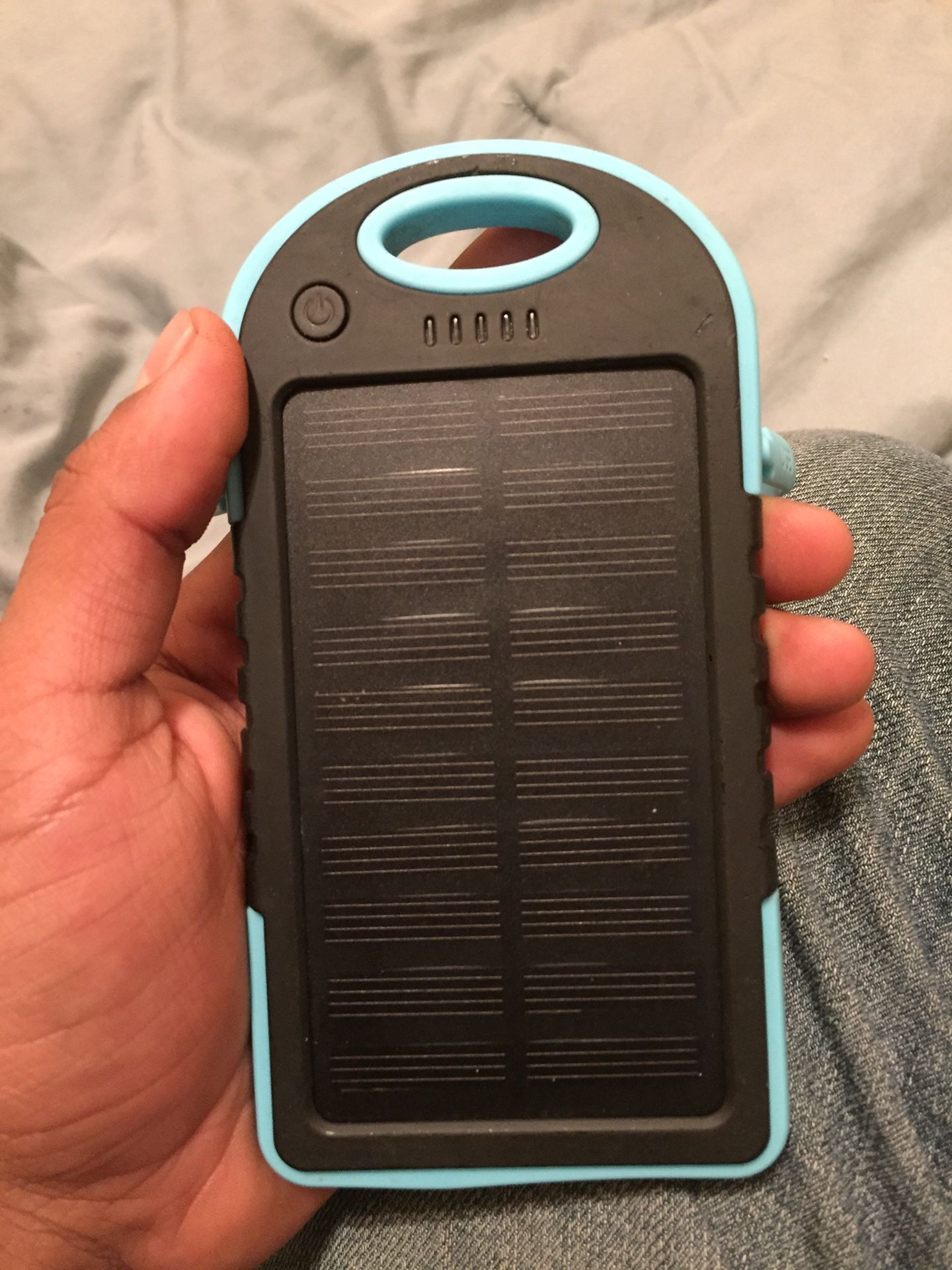 Solar powered Portable phone charger