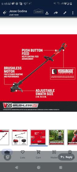 Craftsman weed eater  v20 Tool