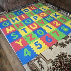 Kids puzzle- Alphabet & Numbers
