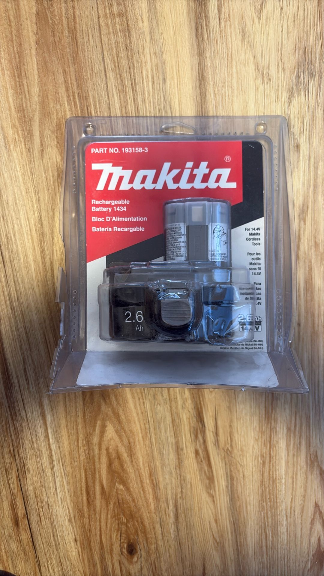 Makita Rechargeable Battery 1434 $25