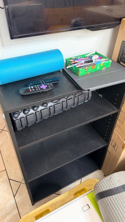 Black Bookshelf (3-Tier) - $10