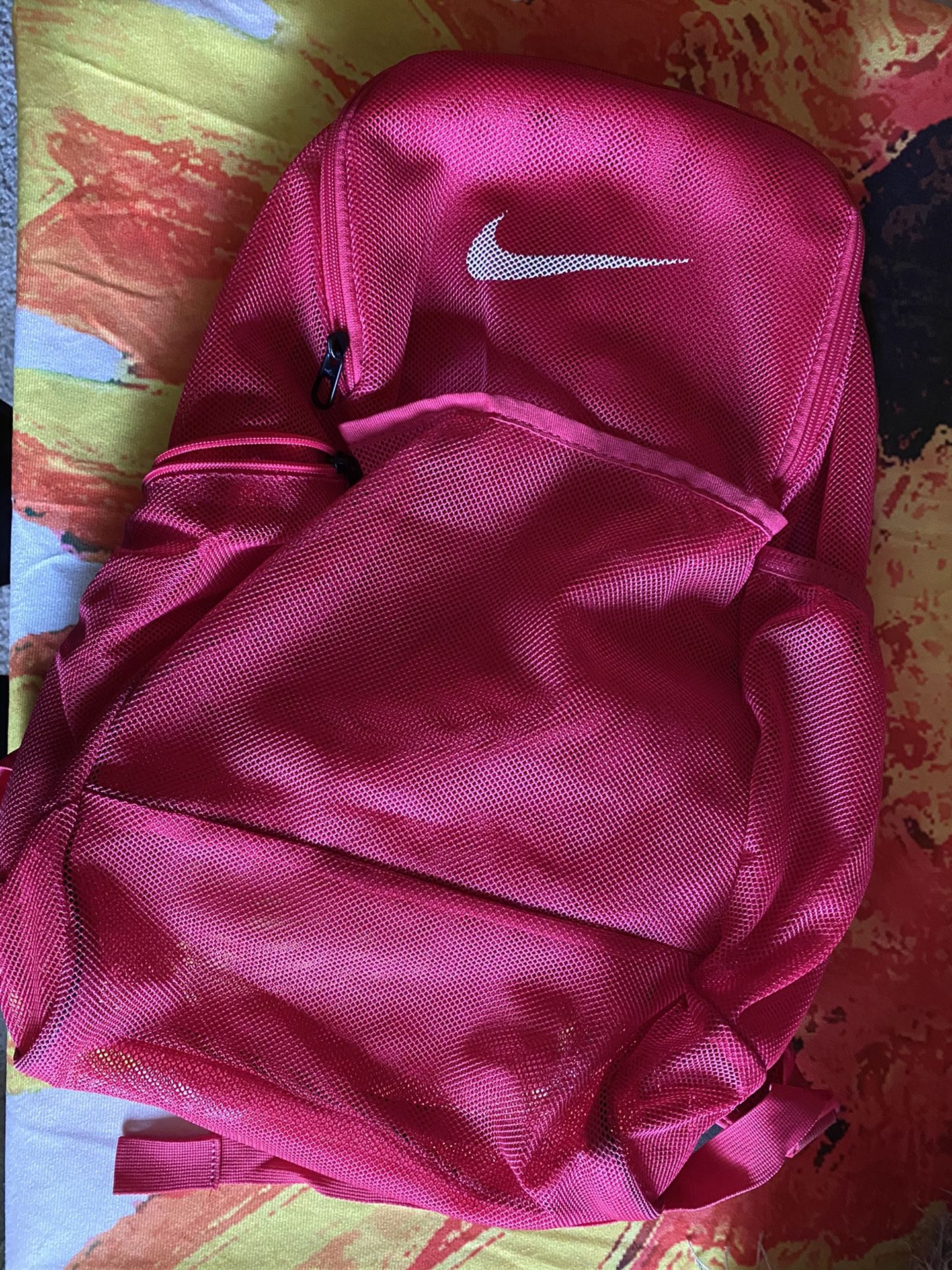 Pink Nike jersey material backpack 🎒 BRAND NEW