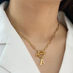 Initial Necklaces