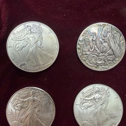 .999 Fine silver rounds