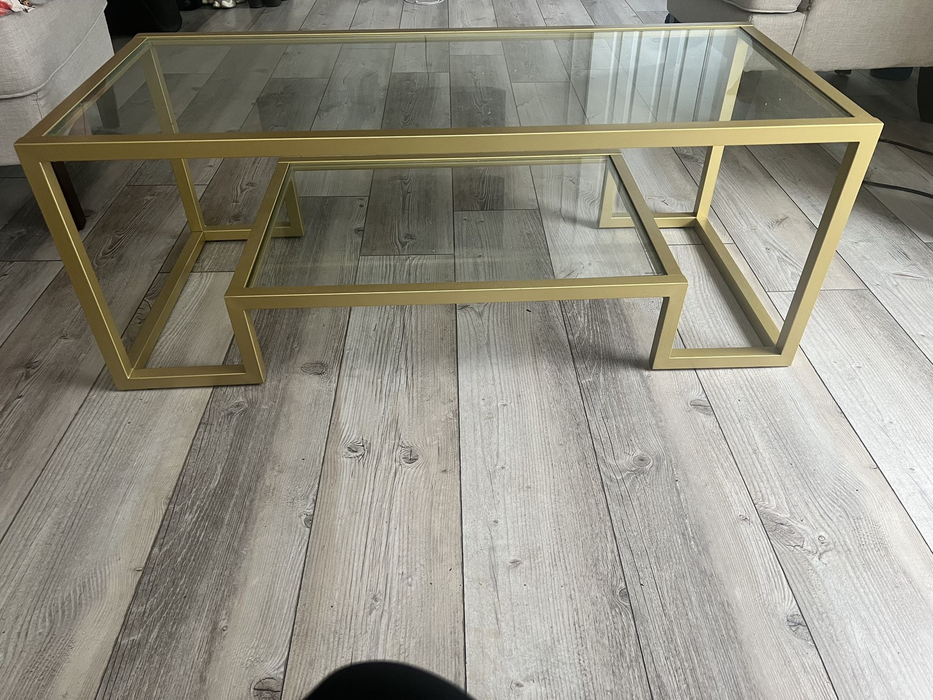 Glass Coffee Table For Sale 