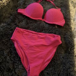 Small 32C Victorias Secret Pink Bathing suit 