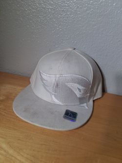 Arizona Cardinals White Fitted Hat 7 5/8