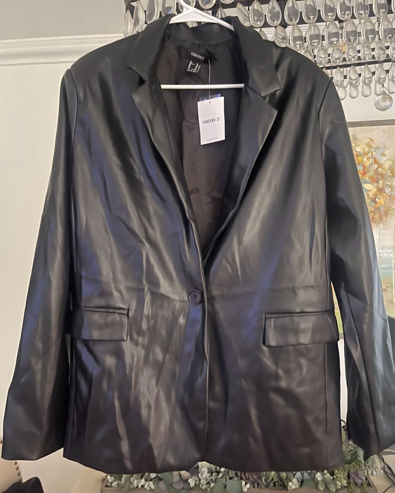 Black Blazer Women XL