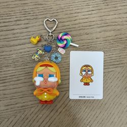 CRYBABY Crying Again “Duck You” Figurine Key Chain