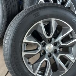 20" RST CHEVY OR GMC RIMS TIRES 6LUGS 6X5.5 