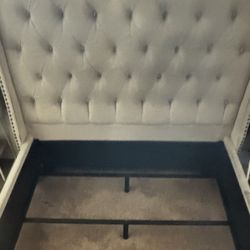 Queen Bed frame, sides & Footboard