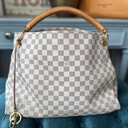 Authentic Louis Vuitton Damier Artsy Azur MM