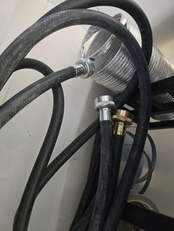 Dryer/washer hardware