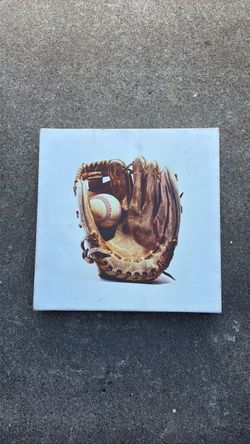 Baseball and glove painting/ Picture