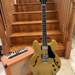 Epiphone ES335 Semi Hollow (Brand New) W/ Orange Crush 35 Watt Effects Amp