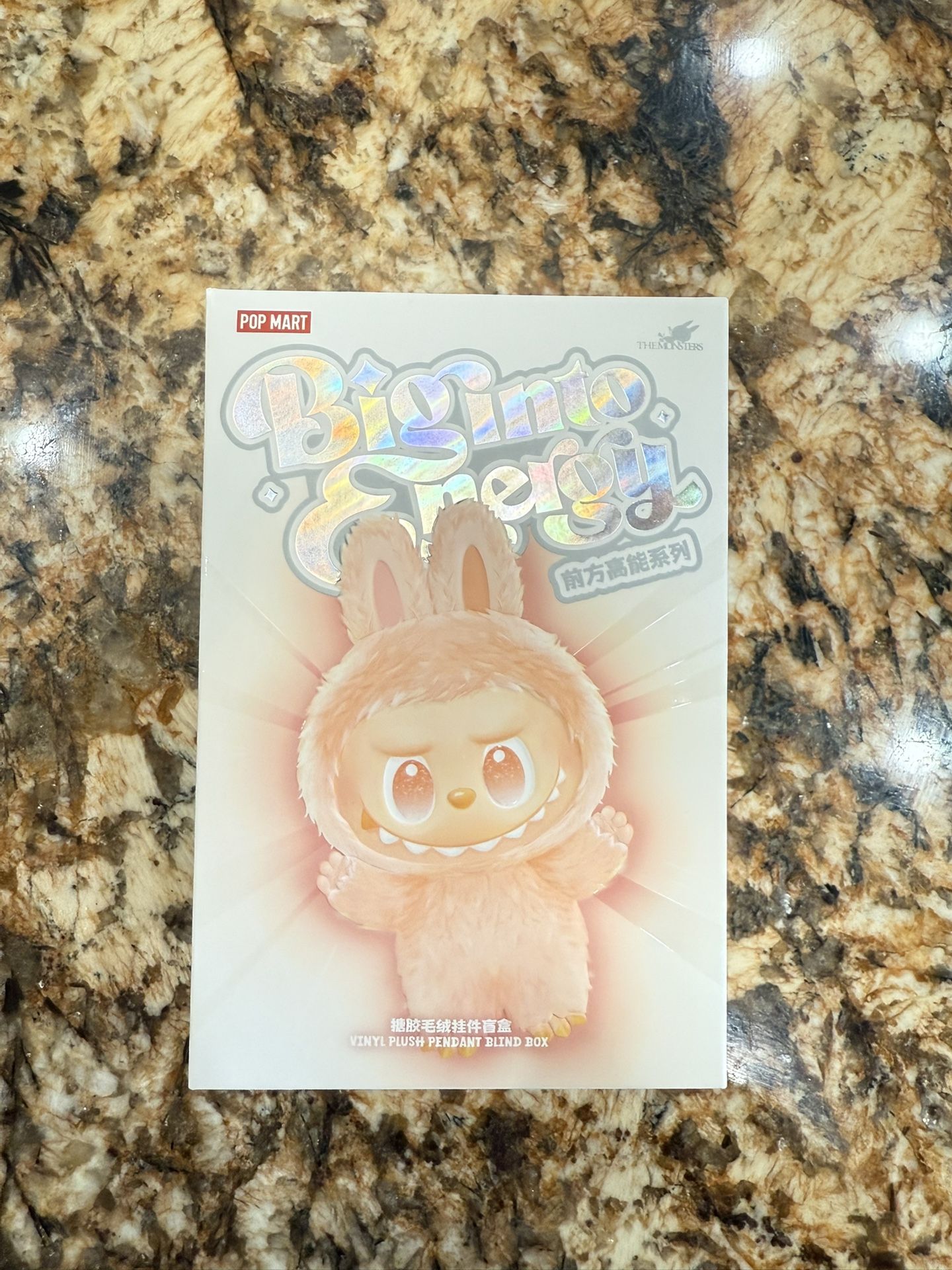Pop Mart Labubu THE MONSTERS Big into Energy Series Vinyl Plush Sealed Single Blind Box 'Mystery'