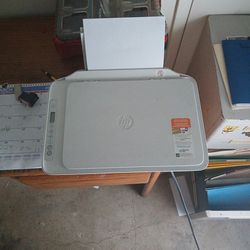 Hp Wirless Printer With New Blk And Color Ink Cartridges 