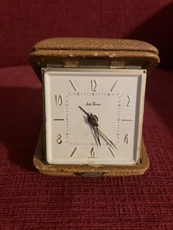 Vintage Seth Thomas Travel Clock/ Alarm Mid 19th Century