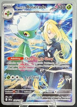 Cynthia’s Roserade Destined Rivals  184/182
