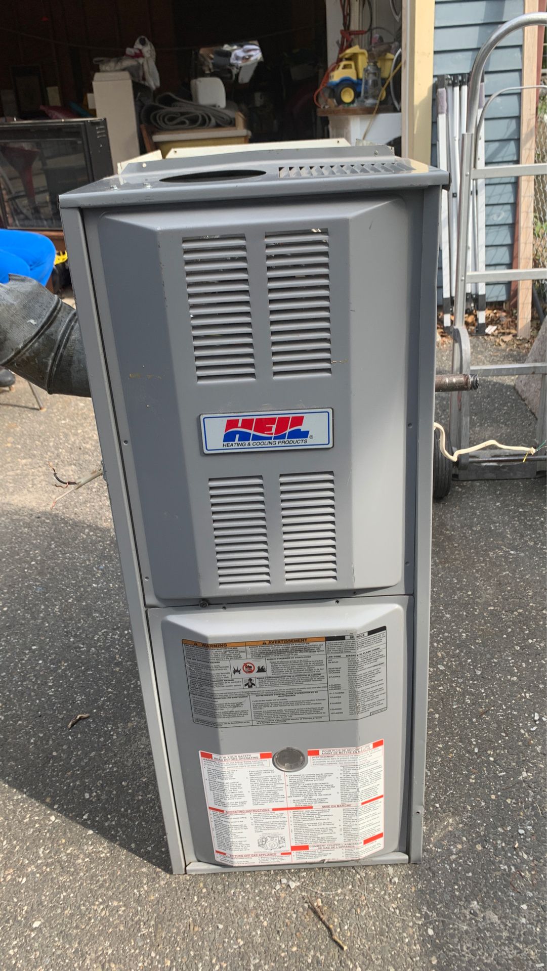 Heil heating and a/c cooling