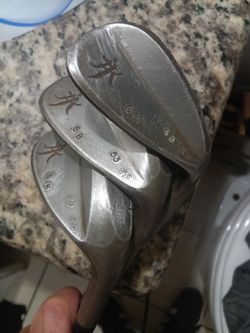 Set of Raw Mura custom irons