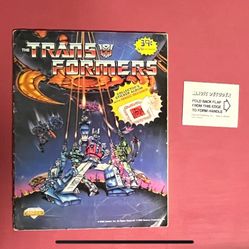 Diamond Transformers The Movie Sticker Album 1986 100% Complete with Decoder!!!!