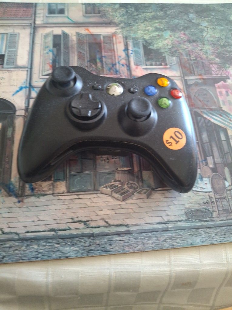 Black Xbox360 Controller