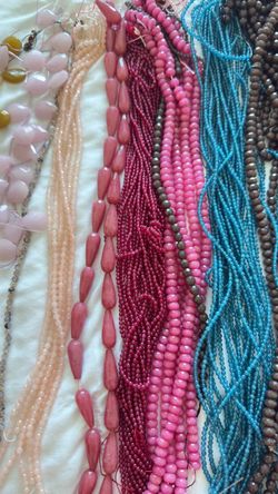 Dyed Jade Bead Strands – Great for Crafts & Jewelry