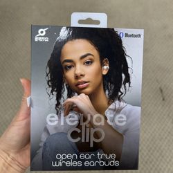 NWT Elevate Clip Bluetooth Earbuds