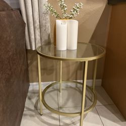 Glass End Tables
