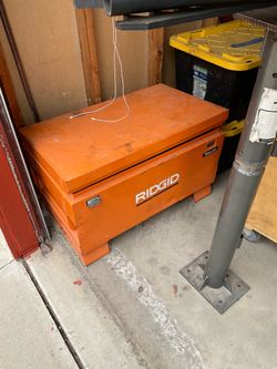 Rigid tool box and vise