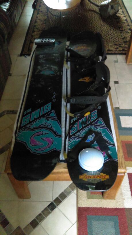 stel voor Egypte Vormen 2 rare vintage 1980s Sims ace 9 snowboards for Sale in Mill Creek, WA -  OfferUp
