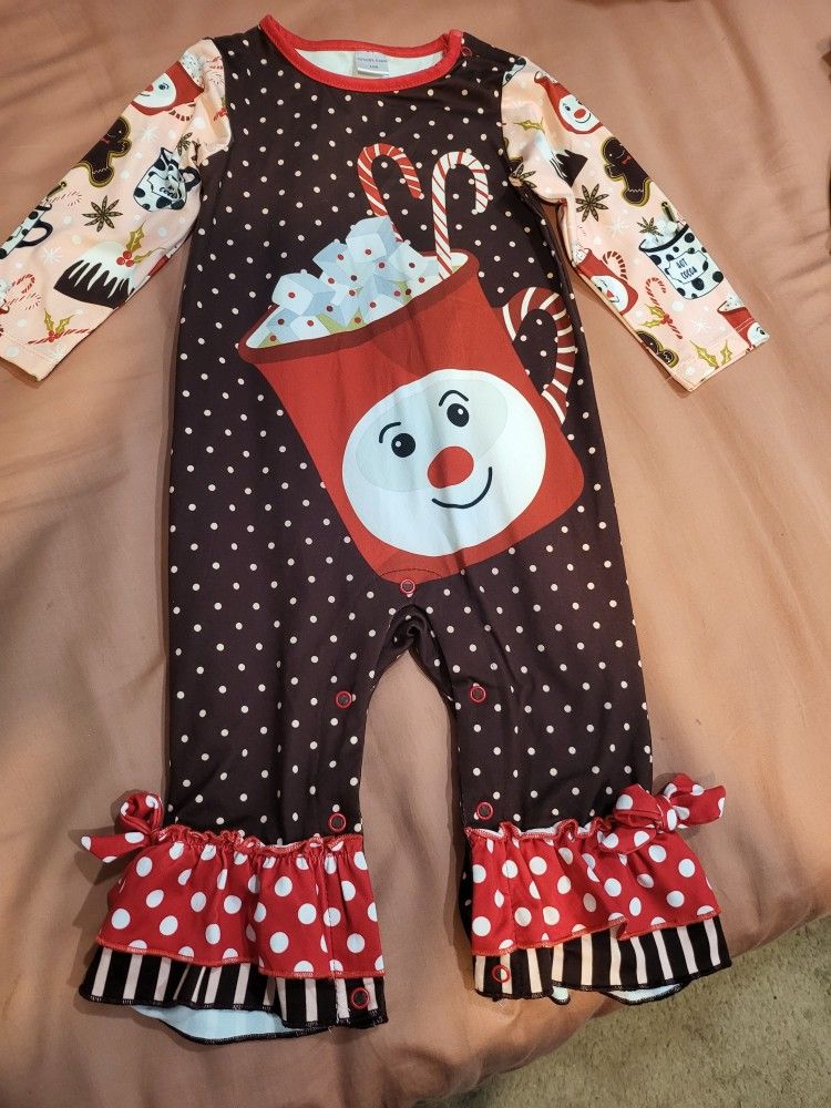 Christmas Winter hot cocoa snowman