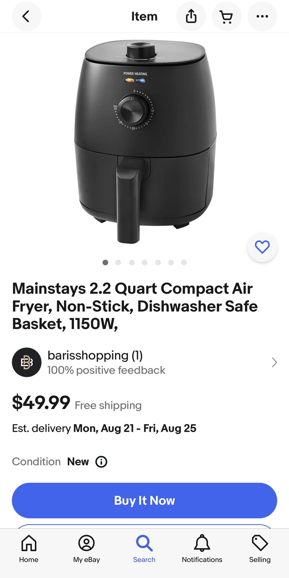 Air Fryer, 20 QT Large Air Fryer Cooker with 20 Preset Menu, Digital Touch  Screen and Nonstick frying Pot air fryers for Sale in Upland, CA - OfferUp