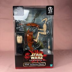 Star Wars The Black Series STAP and B1 Battledroid (Phantom Menace 2024 Pulse Exclusive)