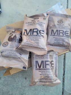 Extra Loose Military MRE's (Meals Ready to Eat) 