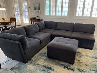 Thomasville 6pc Modular U-Shape Sectional Sofa