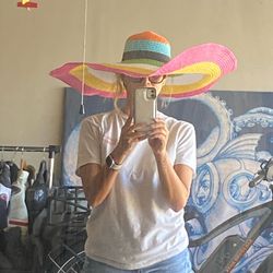 NEW colorful sun hat