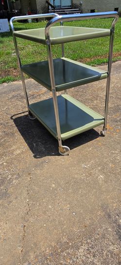 Vintage 1950s tea cart