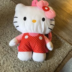 Hello Kitty, backpack plushy